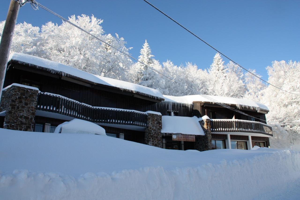 Chalet Hotel Les Marmottes 2 Etoiles Nn Montferrier Exterior photo